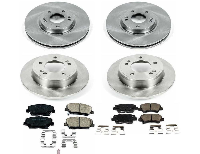 Brake Kit Front Rear - Power Stop 2013-15 Hyundai Veloster