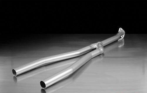 Exhaust Stainless w/ Tips Staggered 84/98mm Polished - Remus 2011-16 Hyundai Genesis Sedan
