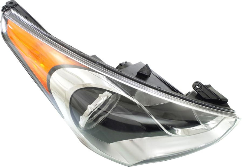 Headlight Right Single Clear W/ Bulb(s) Capa Certified - ReplaceXL 2012-2017 Veloster