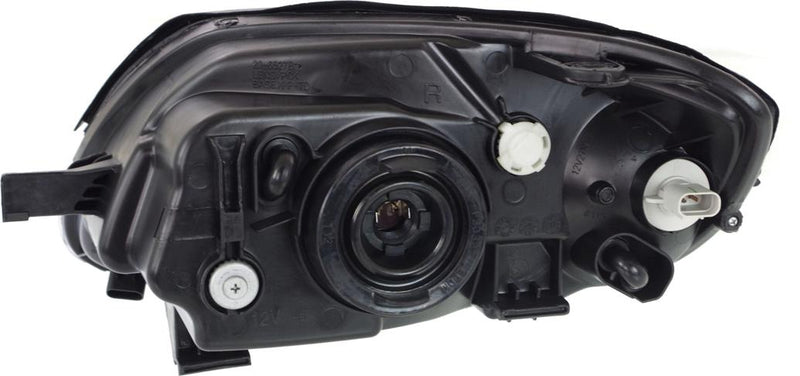 Headlight Right Single Clear W/ Bulb(s) - Replacement 2003-2005 Accent