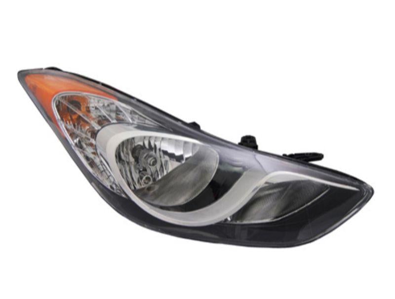 Headlight 20-12551-00 - TYC Genera 2011-13 Hyundai Elantra