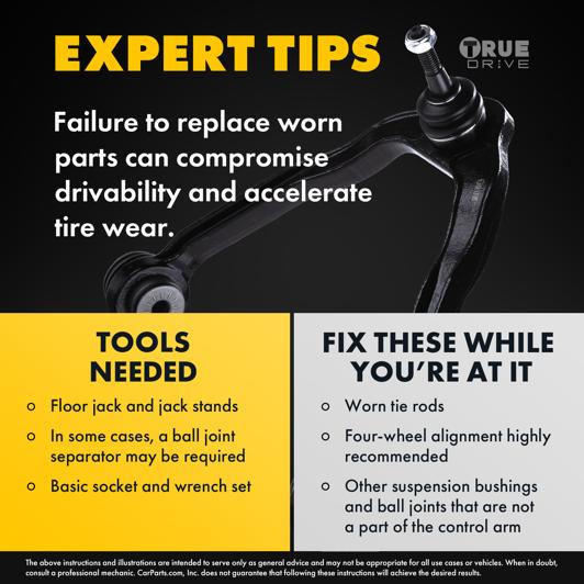 Control Arm Set Of 6 W/ Bushing(s) - TrueDrive 2005-2006 Tucson 4 Cyl 2.0L