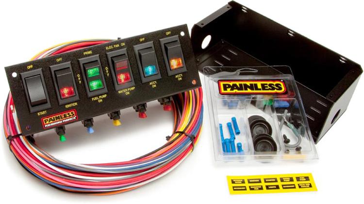 Toggle Switch Panel Single - Painless Universal