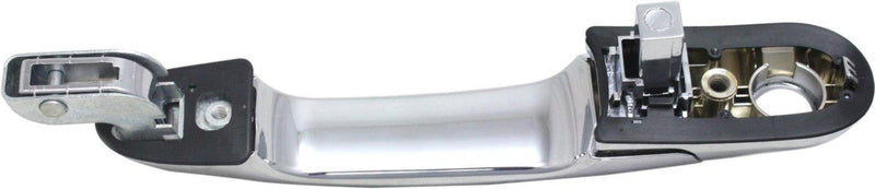 Exterior Door Handle Set Of 2 Chrome W/ Key Hole - Replacement 2005-2006 Tucson 4 Cyl 2.0L