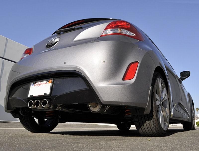 Catback Exhaust Stainless DT-S w/ Tips Polished SM0703-0113D - ARK 2012-14 Hyundai Veloster 4Cyl 1.6L