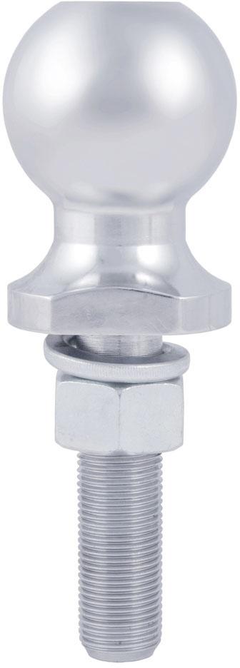 Hitch Ball Single Chrome Steel - Curt Universal
