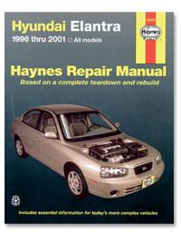 Repair Manual Single - Haynes 1996-1998 Elantra