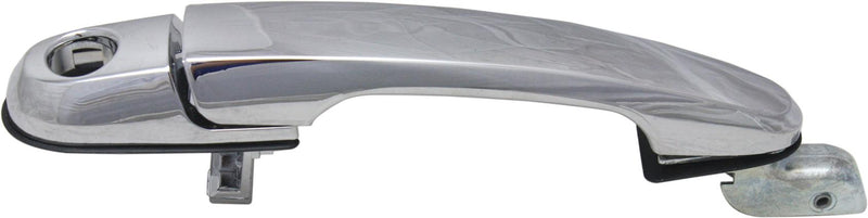 Exterior Door Handle Left Single Chrome W/ Key Hole - Replacement 2005-2006 Tucson 4 Cyl 2.0L