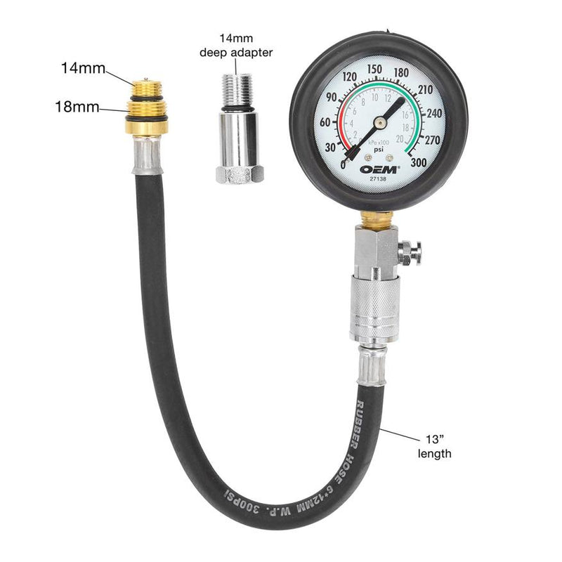 Compression Tester Single - OEMTOOLS Universal