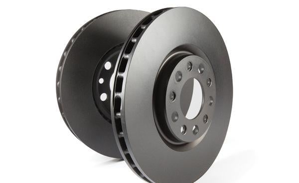 Disc Brake Rotor Front FMSI D1593 - EBC Brakes 2012-18 Hyundai Accent 4Cyl 1.6L and more