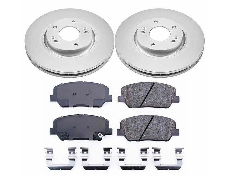 Brake Kit Front Geomet Coated Z17 Evolution - Power Stop 2013-15 Hyundai Veloster