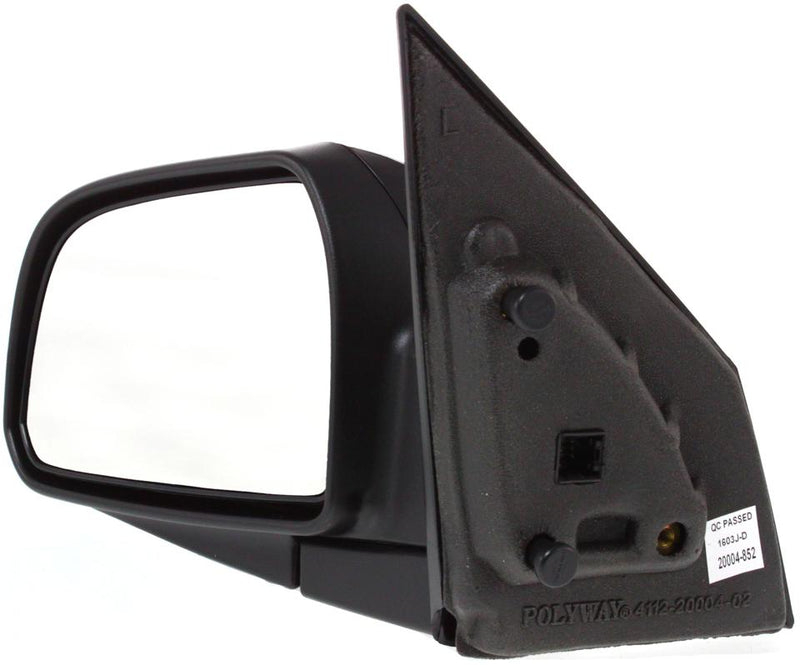 Mirror Left Single Textured Black Heated - Kool Vue 2005 Tucson