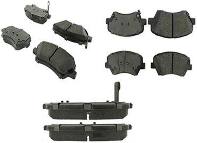 Brake Pad Set Set Of 2 Semi-metallic Posi-quiet Series - Centric Parts 2011-2015 Elantra 4 Cyl 1.8L