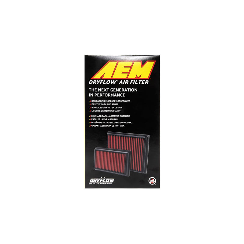 Air Filter Induction Dryflow - AEM Intakes 2012-17 Hyundai Accent 4Cyl 1.6L and more