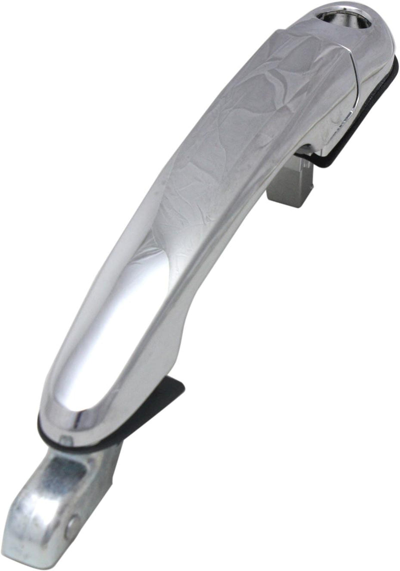 Exterior Door Handle Left Single Chrome W/ Key Hole - Replacement 2005-2006 Tucson 4 Cyl 2.0L