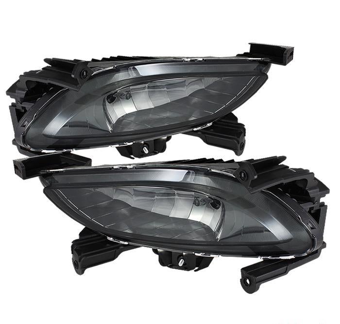 Fog Light Smoke OEM Style w/ Switch - Spyder Auto 2011-12 Hyundai Sonata