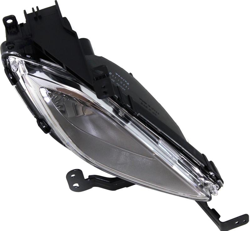 Fog Light Right Single W/ Bulb(s) - Replacement 2011-2013 Elantra