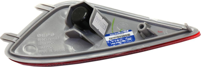 Bumper Reflector Right Single - Replacement 2011-2015 Sonata