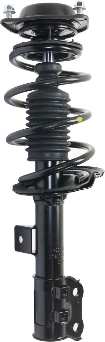 Shock Absorber And Strut Assembly Right Single Black - TrueDrive 2011-2013 Elantra 4 Cyl 1.8L