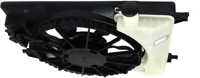 Cooling Fan Assembly Single - Replacement 2014-2015 Elantra 4 Cyl 1.8L