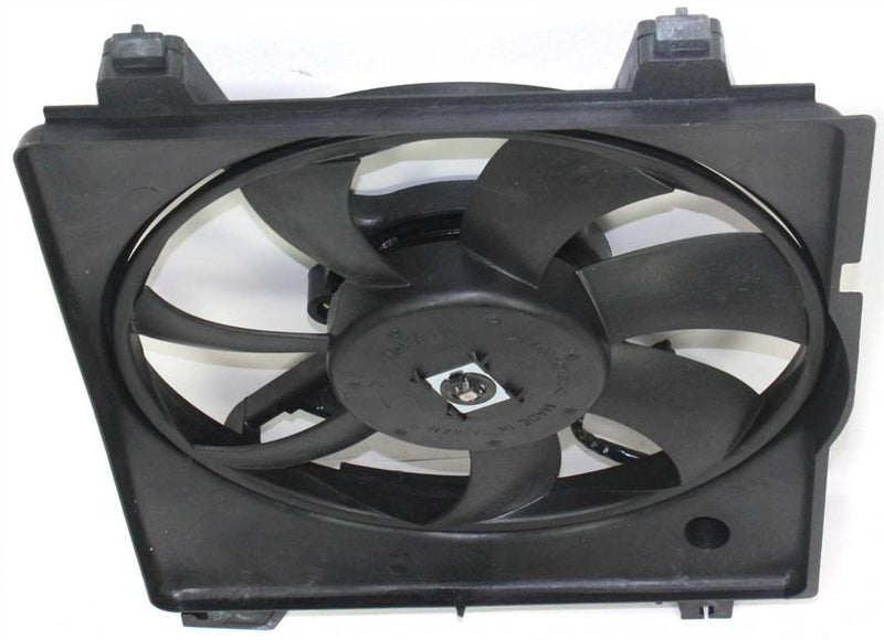 Cooling Fan Assembly Single - Replacement 2001-2006 Elantra 4 Cyl 2.0L
