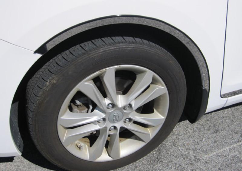 Wheel Well Accent Trim 4 Piece Stainless WQ13345 - Quality Auto Accessories 2013-17 Hyundai Elantra