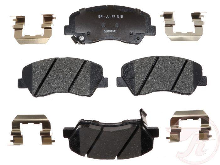 Brake Pad Set Set Of 2 Ceramic R-line Series - Raybestos 2012-2015 Accent