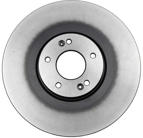 Brake Disc Left Single Plain Surface Vented Premium Series - Beck Arnley 2020-2021 Palisade