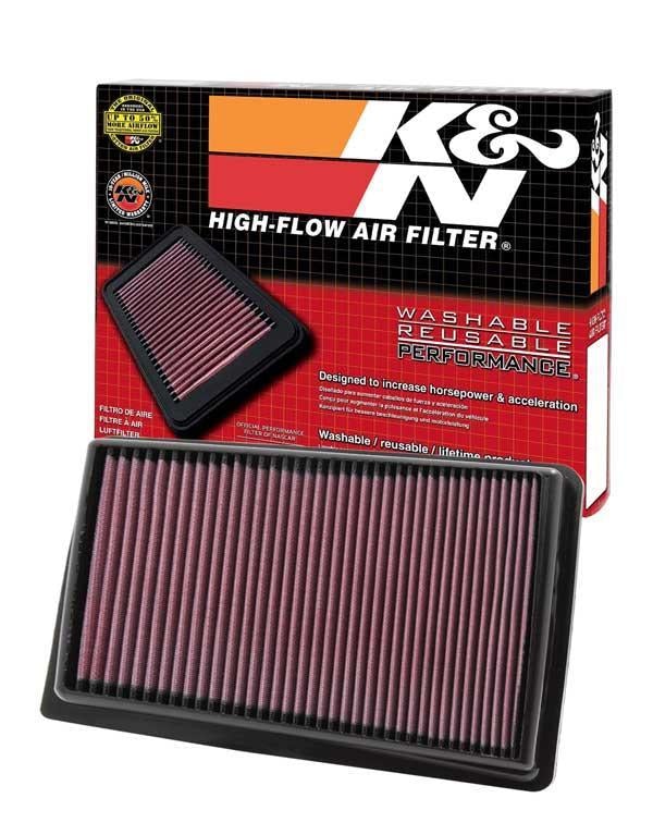 Replacement Air Filter - K&N 2011 Hyundai Equus V8 4.6L and more