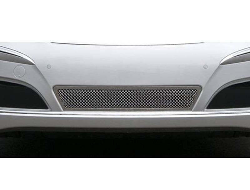 Bumper Grille 1 Pc Polished Overlay Upper Class - T-Rex Grilles 2011-13 Hyundai Equus