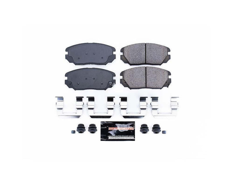 Brake Pad Z23 Evolution Sport w/ Hardware Front - Power Stop 2006-11 Hyundai Azera