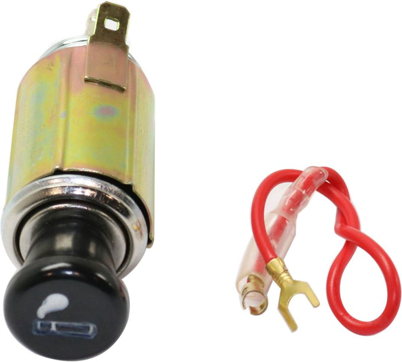 Cigarette Lighter Single Black - Replacement Universal