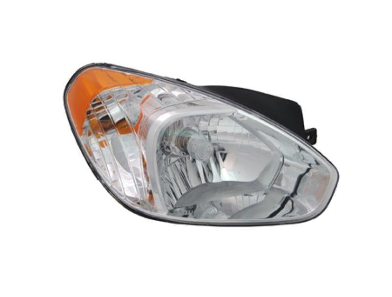 Headlight - TYC Genera 2007-11 Hyundai Accent