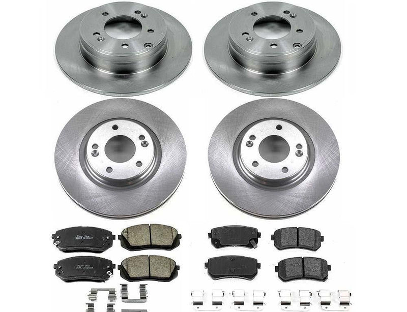 Brake Kit Front Rear - Power Stop 2016 Hyundai Sonata