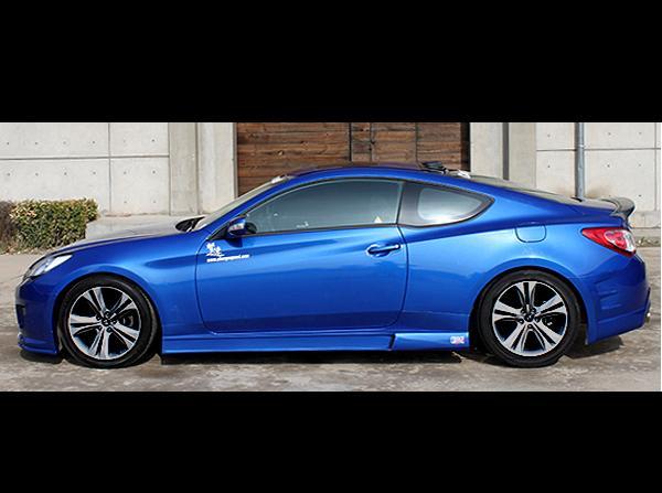 Side Skirts - ChargeSpeed 2010-12 Hyundai Genesis Coupe