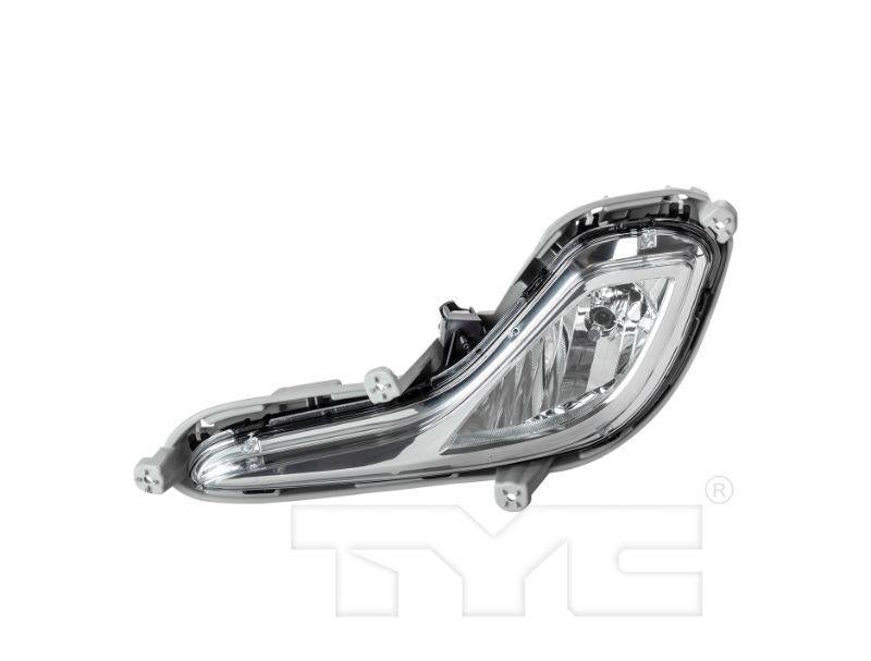 Fog Light Left CAPA Certified - TYC Genera 2012-17 Hyundai Accent