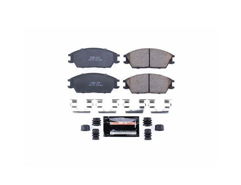 Brake Pad Z23 Evolution Sport w/ Hardware Front - Power Stop 1995-05 Hyundai Accent