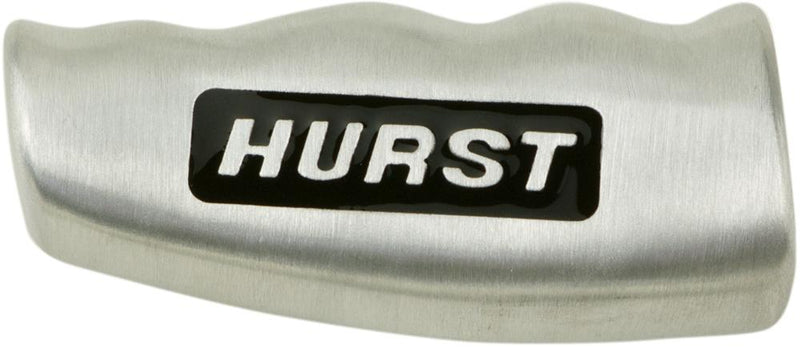Shift Knob Single Brushed Aluminum T-handle Series - Hurst Universal