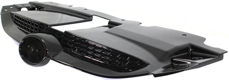 Grille Assembly Single Black Plastic - Replacement 2010-2014 Tucson