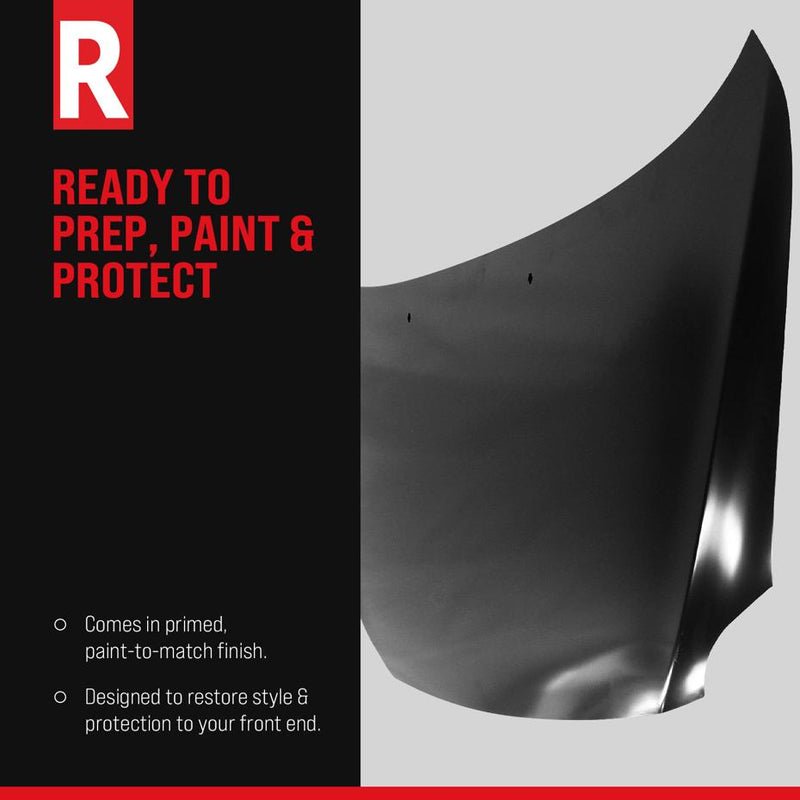 Hood Single Steel - Replacement 2004-2006 Elantra