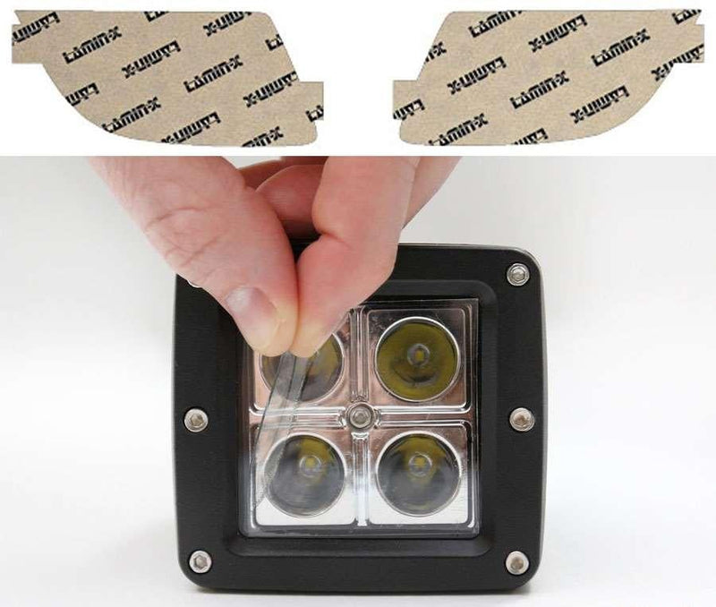 Fog Light Cover Clear HY113CL - Lamin-X 2009-10 Hyundai Elantra