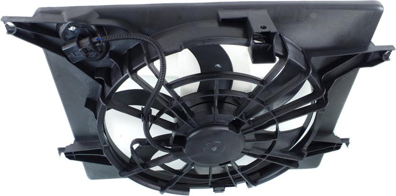 Cooling Fan Assembly Single - Replacement 2011-2012 Sonata 4 Cyl 2.4L
