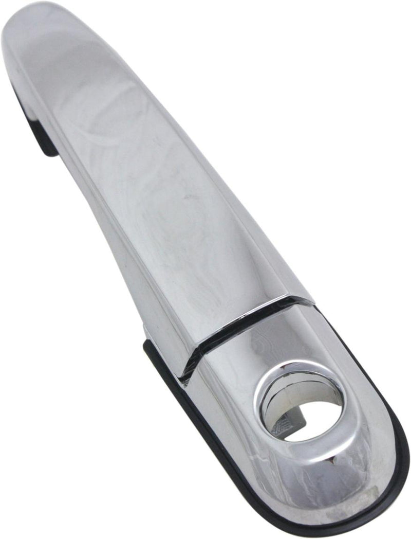 Exterior Door Handle Set Of 2 Chrome W/ Key Hole - Replacement 2005-2006 Tucson 4 Cyl 2.0L