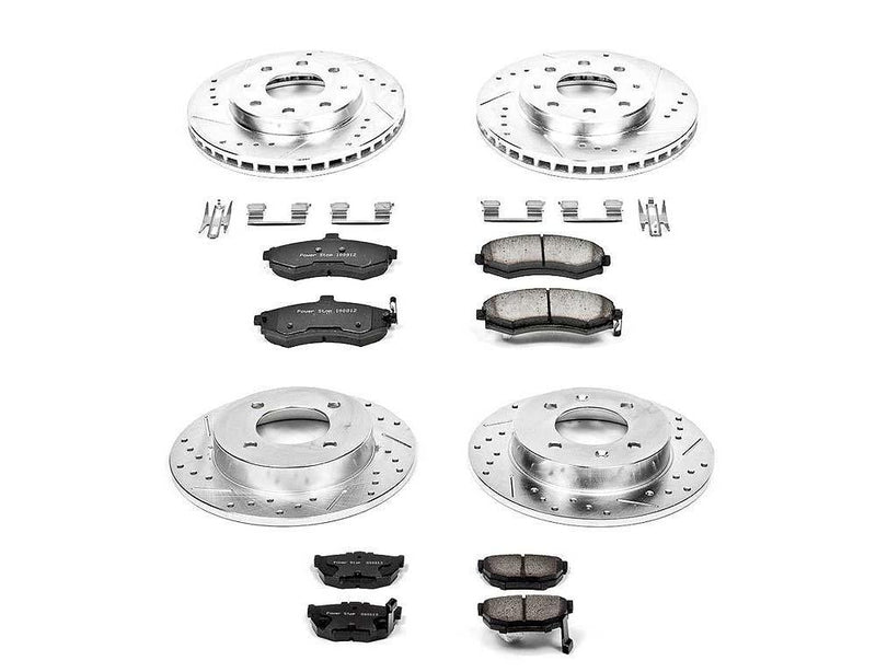 Brake Kit Front Rear Z23 Evolution Sport K2779 - Power Stop 2002-05 Hyundai Elantra