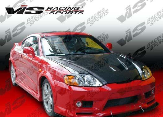 Hood Carbon Fiber Cyber - VIS Racing 1996-06 Hyundai Tiburon