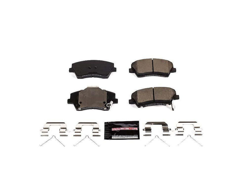 Brake Pad Z23 Evolution Sport w/ Hardware Front Z23-1912 - Power Stop 2017-19 Hyundai Elantra