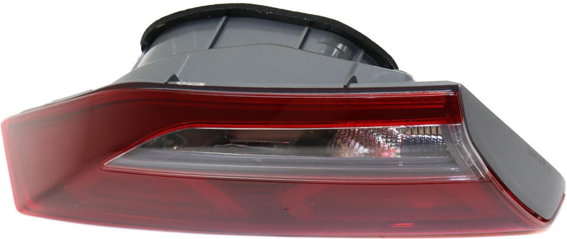Tail Light Left Single Red W/ Bulb(s) - Replacement 2017 Elantra