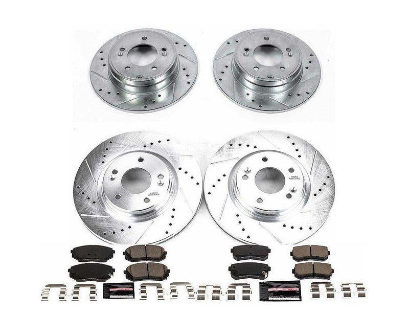 Brake Kit Front Rear Z23 Evolution Sport - Power Stop 2016-19 Hyundai Sonata