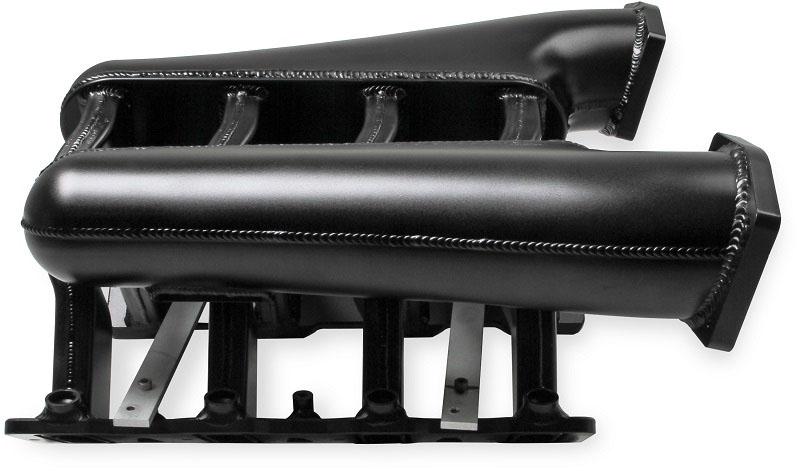 Intake Manifold Single Silver Sniper Efi Sheet Metal Fabricated Series - Holley Universal