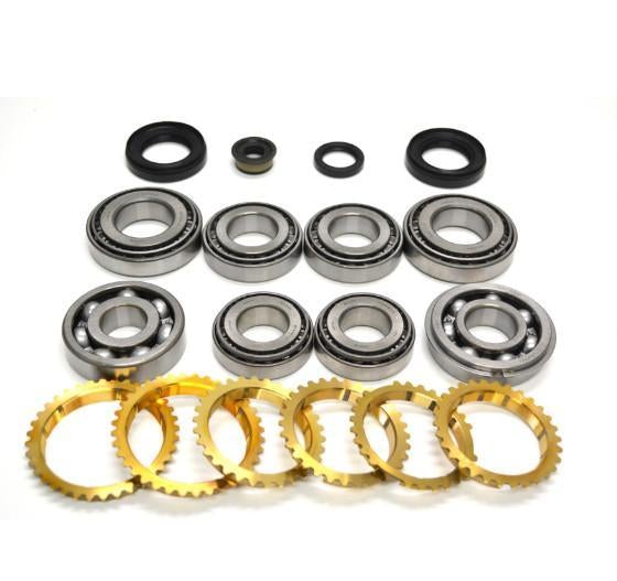 Transmission Bearing Seal Kit w/ Synchro Rings Rear 5-SPEED MANUAL TRANS - USA Standard Gear 1992-01 Hyundai Elantra